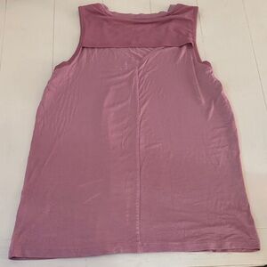 Sleeveless Pink Top